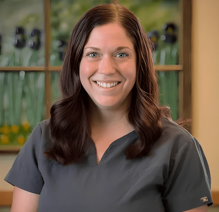 Kaitlin Burke, veterinary assistant at Lakewood Animal Hospital