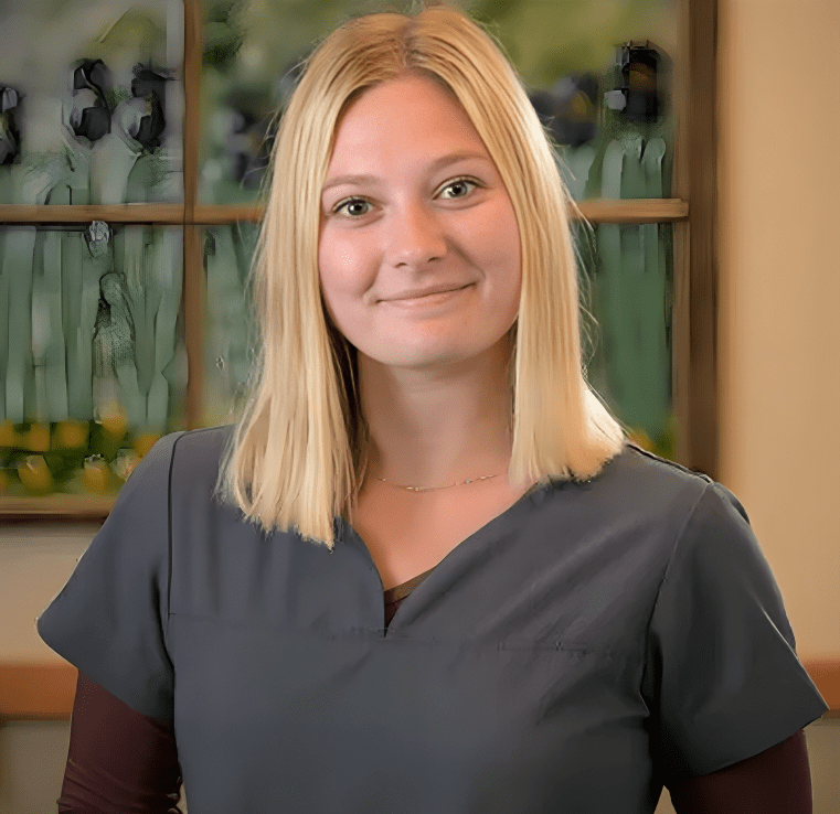 Kalie Haines, veterinary assistant at Lakewood Animal Hospital